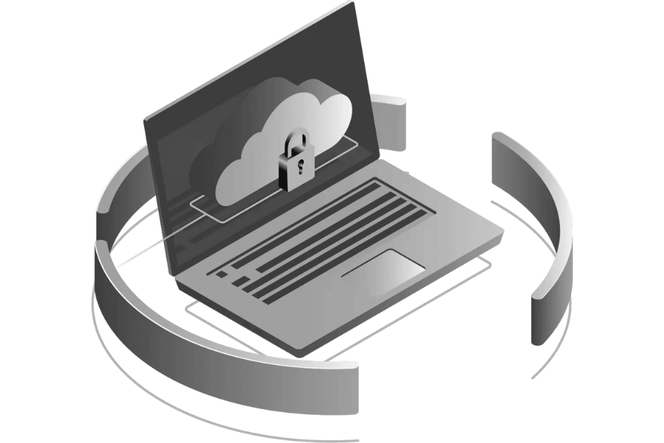 Ejecutivo completando inscripción digital